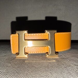Gold and Orange/Brown Belt
